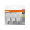 Osram LED 8W 2700K 806LM E27 Duy Sarı Işık 3lü Ampul