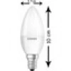 Osram Led Value 4,9W Beyaz Işık E-14 470lm Ampul