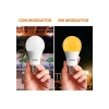 Osram Sinek Kovucu 8W Beyaz-Sarı Işık E-27 840lm Led Ampul