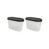 Oval 2li Modüler Saklama Kutusu Seti (1,1 L)