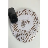 Özel Tasarım Mesajlı Bilek Destekli Mouse Altlığı
