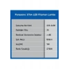 Panasonic E27 Dim Edilebilir Filaman ST64 Lamba 7W 806LM 2700K Clear