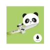 Panda Figürlü 0.7 mm Siyah Renk Jel Kalem, Yumuşak Yazım Deneyimi