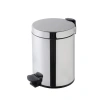 Parlak Paslanmaz Çelik Yavaş Kapanır Çöp Kovası, 4.5 L