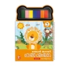 Parmak Boyama Aktivite Kitabı - Hayvan Temalı Eğlenceli Set