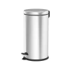 Paslanmaz Çelik Pedallı Çöp Kovası - 12 LT