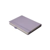 Pastel Mor Renkli 14x20 cm Boyutunda Lastikli Noktalı Defter