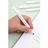 Pastel Renk 12 Renk Çift Uçlu Fosforlu Kalem Seti, Highlighter ve Fineliner