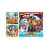 Paw Patrol Temalı Puzzle - 3x49 Parça