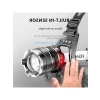 Peak Ps-8002 Sensörlü Zoomlu fesyonel 3000 Lümen X50 Led Usbli Şarjlı Kafa Lambası          [ A+++]