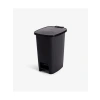 Pedallı Çöp Kovası, 10 Litre Kapasite, Siyah Renk