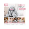 Peluş Gri Tavşan, 45 cm Yumuşak Uyku Arkadaşı