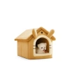 Peluş Yumuşak Kedi Evi, Isı Yalıtımlı ve Çıkarılabilir Minderli Tasarım
