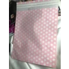 Pembe Beyaz Puantiyeli Hediye Paketi Gift Packet Hediye Torbası Bantlı 25x30 Cm - 2 Adet (Pembe)