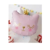 Pembe Kedi Desenli Folyo Balon, 76x64.5 cm Boyutunda