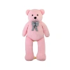 Pembe Papyonlu Dev Pelüş Papyonlu Ayı,Yumuşak ve Sevimli Büyük Boy Oyuncak,Sarılmalık,Papyonlu,Sevgiliye Hediye Ayıcık, (160 cm Pembe)