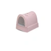 Pembe Renkli Çekmeceli Kapalı Kedi Tuvaleti