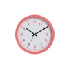 Pembe Renkli Duvar Saati - 28 cm Sessiz Tasarım