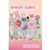 Pembe Renkli Etiket Seti, Macbook ve Tablet İçin