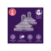 Philips Avent Doğal Tepkili Silikon Biberon Emziği 6 Numara Orta Akış 6+ Ay 2li Paket