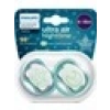 Philips Avent Ultra Air Gece Emziği 6-18 Ay, 2li Erkek, SCF376/13