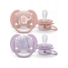Philips Avent Ultra Soft Emzik 0-6 Ay, 2li Kız, SCF091/09