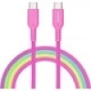 Philips DLC8130C/00 240W Usb-C To Usb-C Pd Hızlı Şarj Kablosu 1m, Pembe