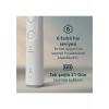 Philips Sonicare 6100 Şarjlı Diş Fırçası, 21 Gün Şarj, 10 Kat Plak Temizliği, Işıklı Basınç Sensörü, Ektra Nazik, 6 Mod, Seyahat Kabı, Beyaz, HX7400/06