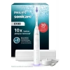 Philips Sonicare 6100 Şarjlı Diş Fırçası, 21 Gün Şarj, 10 Kat Plak Temizliği, Işıklı Basınç Sensörü, Ektra Nazik, 6 Mod, Seyahat Kabı, Beyaz, HX7400/06