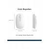 Philips SPK7318 Kablosuz 1600DPI 3 Tuşlu Optik Sessiz Mouse Beyaz