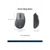 Philips SPK7528 Kablosuz Bluetooth 1600DPI 5 Tuşlu Optik Mouse Gri