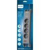 Philips SPN4140GA Akım Korumalı Priz 4lü + 2x Usb-A 18W + 1x Usb-C 20W - 2m Kablo