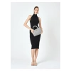 Pierre Cardin Platin Uzun Askılı Kol Çantası 05PO25Y2011-KAL Pl