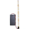 Pilli Şerit Led, 2 Metre Boyutunda Günışığı Renkli Aydınlatma