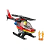 Pilot Minifigürü İçeren İtfaiye Helikopteri Seti, 85 Parça ile 5 Yaş ve Üzeri için Eğlenceli Oyun