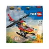 Pilot Minifigürü İçeren İtfaiye Helikopteri Seti, 85 Parça ile 5 Yaş ve Üzeri için Eğlenceli Oyun