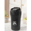 Pipetli Kapaklı Siyah Çelik Termos 380 ML