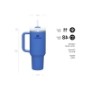 Pipetli Termos Bardak, 1.18 L Kapasite ile Pratik Kullanım