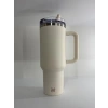 Pipetli Termos Bardak, 1.18 Litre, Krem Renk