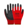 Pn5 Zebra Polyester Örme Nitril Eldiven No:10- 12 Çift