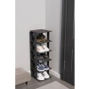 Portatif 5 Katlı Ayakkabılık, 76x24.5x27.5 cm Boyutlarında, Kolay Kurulum