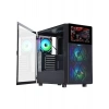 PowerBoost PB-P4367BB USB 3.0, ATX LCD Mesh Panel, ARGB Fan, Siyah Kasa (PSU Yok) (JBST-PBP4367BB)