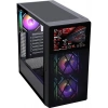PowerBoost PB-P4367BB USB 3.0, ATX LCD Mesh Panel, ARGB Fan, Siyah Kasa (PSU Yok) (JBST-PBP4367BB)