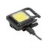Powermaster PM-21489 Cob Ledli 3 Fonksiyonlu Anahtarlık Şarjlı Lamba