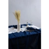 Premium Keten Masa Örtüsü, Lacivert, 110 x 160 cm