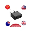 Priz Dönüştürücü Adaptör, US/UK/AU/CN to EU/TR