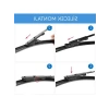PRO Muz Silecek Takımı Mercedes B160 W245 2005-2011 ile uyumlu