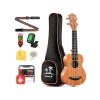 Profesyonel Soprano Ukulele Seti - Doğal Renk