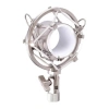 Profesyonel Stüdyo Mikrofonu için Metal Shock Mount - Gri