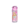 Pudra Pembe 500ml Pipetli Su Matarası, Askılı Tasarım